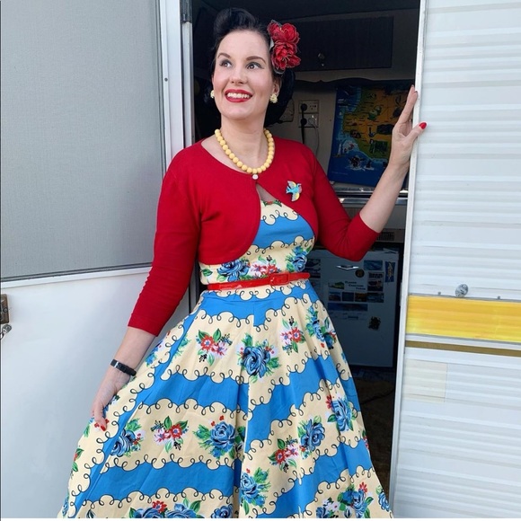 Smitten kitten unique boutique Dresses & Skirts - Tallulah in Fancy Doodles! Inanutshellblog.com